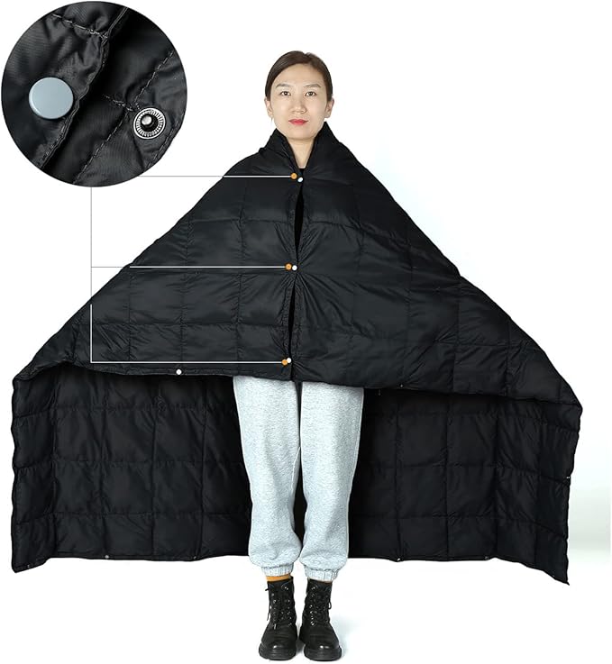 ROCK CLOUD Packable Camping Blanket Ultralight Outdoor Blankets Stadium for Hiking Camp Travel Outside Sports L