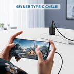 Cndons 3 Pack 25W PD USB C Wall Charger Kit, Super Fast Charging Block & 6ft Android Phone Charger Cable for Samsung Galaxy S23 S22 S21 S20 Plus Ultra, Note 20 10 9 8/ S10 S9 S8 Pixel 6 5 4 Pro XL