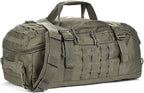 Miramrax Travel Duffle Bag Backpack for Men - Large Tactical Bags Weekender Gym Bag for Overnight Traveling Military Workout Deployment Sports (Green, 80L)