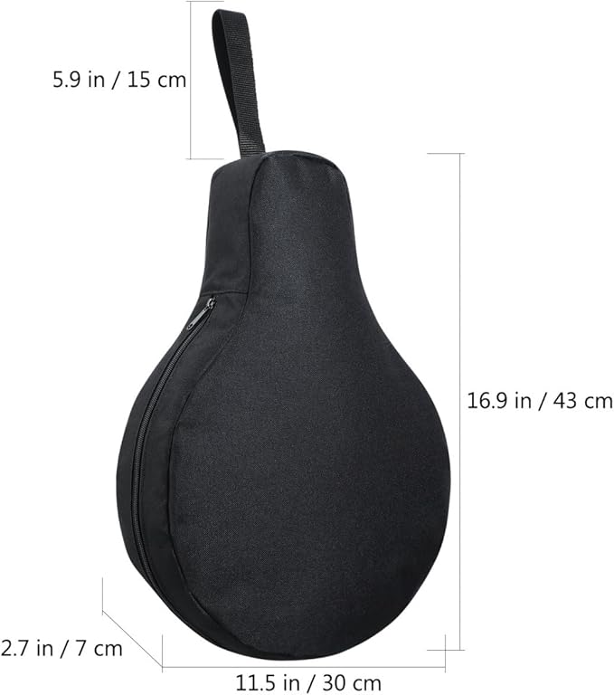 Hemoton Cast Iron Skillet Bag Heavy Duty Chef Bag Outdoor Camping Cookware Storage Organizers Multi- Cooking Utensils Container