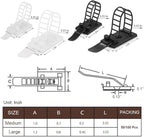 100Pcs Adhesive Cable Management Clips with 50Pcs Zip Ties, Adjustable Nylon Cable Strap Ties Wire Clips Clamps Organizer, Extra Screw & Hole - 3.35 Inch White