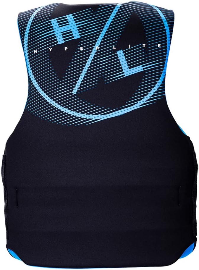 HyperLite Men's Indy Life Jacket - US Coast Guard Approved Level 70 Buoyancy Aid, Great for Any Water Sports Activity Including Boating, Paddle & Swimming