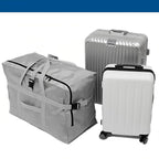 Large Duffel Bag, Waterproof Carry on Weekend Overnight Storage Bag over Luggage for Airline, Travel, Camping, Moving