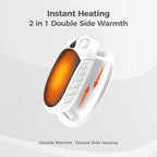 Classic Hand Warmers Rechargeable 2 Pack, AI Temperature Control Pocket Size Electric Handwarmers, Quick Charge Portable Hand Warmer Great Gift for Christmas Outdoors, Hunting, Golf, Camping