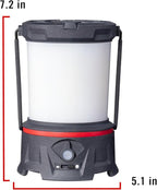 COAST EAL55R Dual Color LED Emergency Light, 3000 Lumen, 10+ Nights of Light, Variable Light Control, Durable for Outdoor & Survival, Black