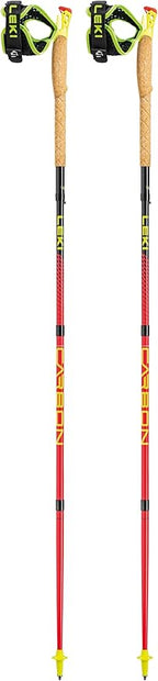 LEKI Ultratrail FX.One Carbon Collapsible Lightweight Trekking Poles for Hiking & Trail Running