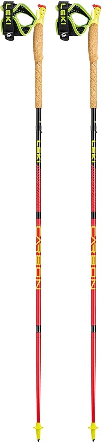 LEKI Ultratrail FX.One Carbon Collapsible Lightweight Trekking Poles for Hiking & Trail Running