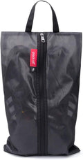 pack all Plus-Sized Shoe Bag for Travel, Water-Resistant Shoe Pouch for Gym, Odor-Resistant Soccer Cleats Bag for Sport (Dual Pocket Version)