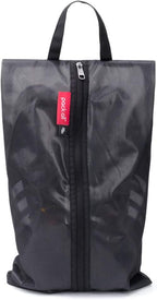 pack all Plus-Sized Shoe Bag for Travel, Water-Resistant Shoe Pouch for Gym, Odor-Resistant Soccer Cleats Bag for Sport (Dual Pocket Version)