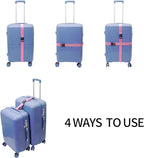 Luggage Straps 2-80Pink