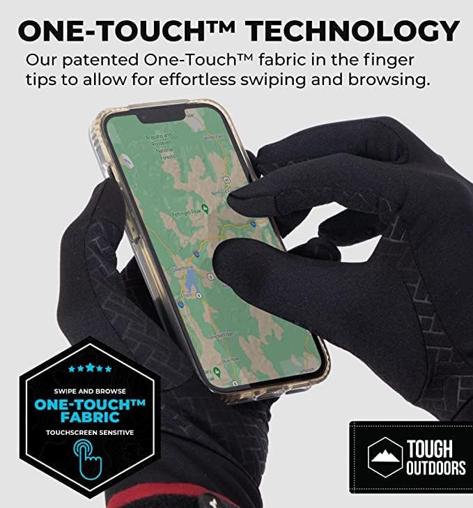 Winter Gloves for Men Cold Weather – Thin Glove – Winter Gloves w/ Touchscreen Finger – Thin Warm Glove for Women