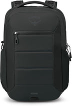 Osprey Ozone Laptop Backpack with Ventilated AirScape™ Backpanel - Lightweight Travel Backpack with 16” Laptop Sleeve - Carry-On Compatible Travel Bag for Men and Women, Black