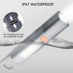 Rechargeable LED Flashlights High Lumens, 20,000 Lumens Super Bright Flashlight with USB Cable and Hook, 3 Modes, Waterproof Flash Light Handheld Powerful Flashlight for Home Camping ﻿- 2 Pack