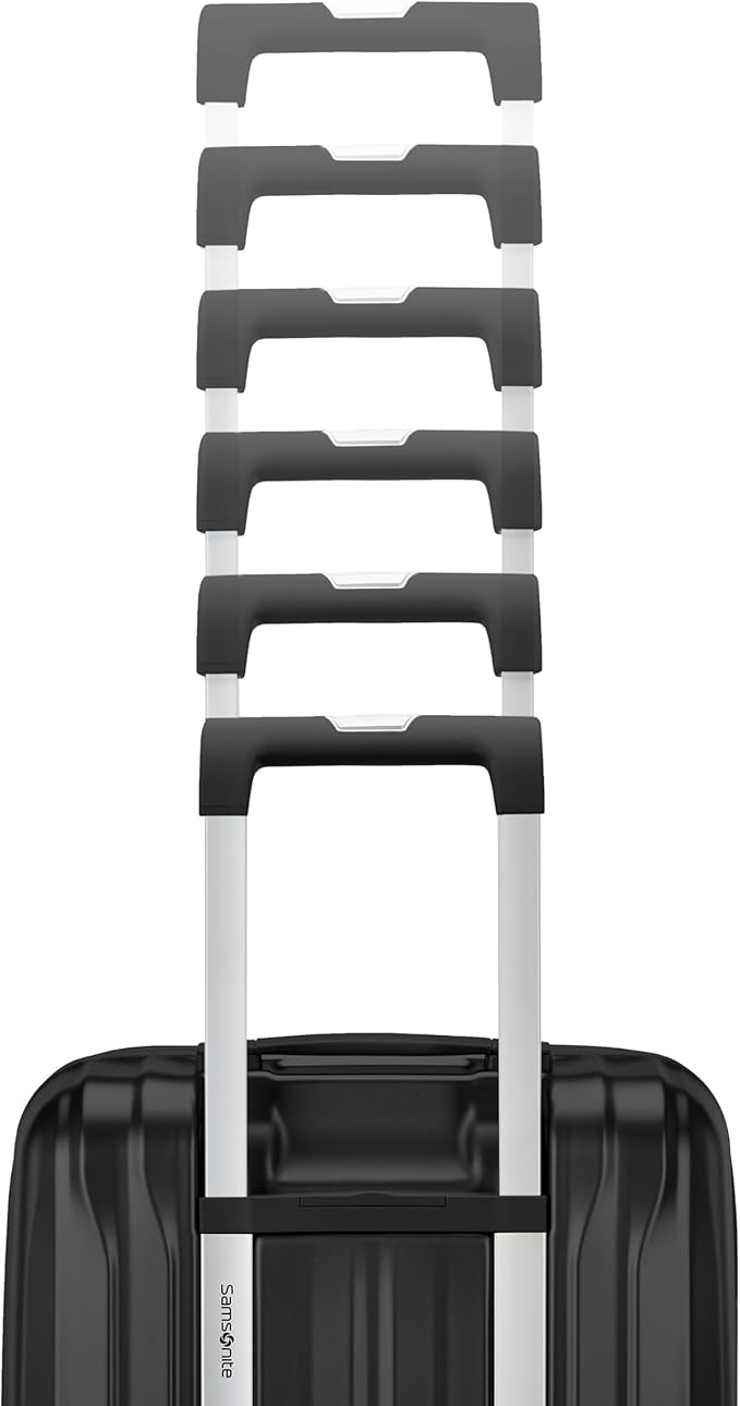 Samsonite UpLIFT Carry-On Hardside Luggage with Spinner Wheels - Airline-Approved, TSA Lock, Adjustable Handle System - Polycarbonate Hard Suitcase for Ultra Lightweight Travel - Phantom Black