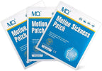 MQ 42ct Motion Sickness Patches Non Drowsy, Sea Sickness Patches for Cruise Travel Essentials, Waterproof Patch Behind Ear for Car Airplane Altitude Sickness, Long Last 72H