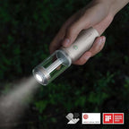 HOTO Outdoor Camping Flashlight Rechargeable, 3-in1 Camping Lantern 3100mAh, IP66 Water Resistant Camping Lamp Tent Lights with Hook, LED Flashlight for Camping, Outdoor, Emergency