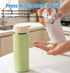 4 in 1 Travel Dispenser Bottle, 4-in-1 Refillable Travel Dispenser Bottles, 4 Pack 30ML Travel Bottles for Toiletries, 2026 New Portable Travel Containers for Shampoo Lotion Conditioner (Green)
