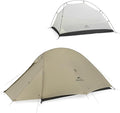 Naturehike Cloud-Up Tent Lightweight Backpacking Tent with Footprint - Free Standing Ultralight Camping Hiking Backpack Tents