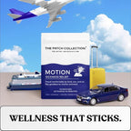 The Patch Collection® – Motion Sickness Relief Patch | Ginger, Peppermint, Safflower, Gingseng (Pack of 10)