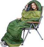 Camping Sleeping Bag, 32℉ Sleeping Bags for Adults Kids Teens Cold Weather Warm Sleeping Bag Winter for 3-4 Season Camping, Camping Gear Equipment, Traveling, and Outdoors