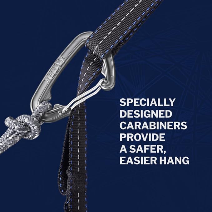 ENO DoubleNest Hammock - Lightweight, Portable, 1 to 2 Person Hammock - for Camping, Hiking, Backpacking, Travel, a Festival, or The Beach - Seafoam/Berry/Melon