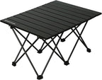 ROCK CLOUD Portable Camping Table Ultralight Aluminum Camp Table Folding Beach Table for Camping Hiking Backpacking Outdoor Picnic, Double Frame