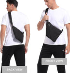 Sling Bag Cross Body Bag, Anti Theft Crossbody Bags for Travel Lightweight Chest Shoulder Bags for Women Men