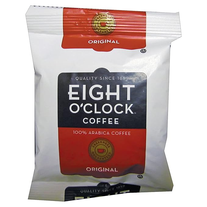 Eight O'Clock 320820 Original Ground Coffee Fraction Packs, 1.5oz, 42/Carton