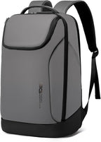 FUTURE AESTHETICS Business Smart Backpack Waterproof for women,men,Fight Approved Durable Backpack suitable as overnight and travel backpack (Grey)