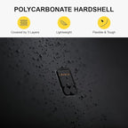 LEVEL8 Luggage Sets 3 Piece, 20 Inch Carry on, 24&28 Checked Hardshell Suitcases Set, Lightweight Luminous Textured Large Luggages with Spinner Wheels Tsa Lock, 3-Piece Set (20/24/28), Black