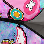 Kids Sleeping Bag for Boys Girls,Rocket Moon Print-Lightweight Warm Portable Outdoor Indoor-Waterproof Cold Weather Resistant Sleeping Bag for Camping Hiking