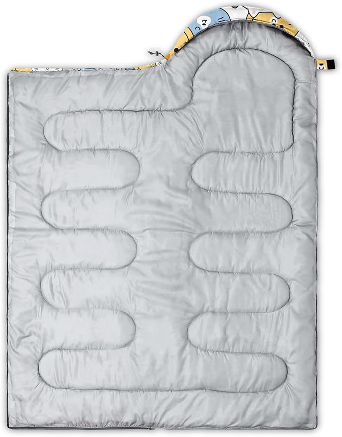 BSNTHO Camping Sleeping Bags,3 Season Warm & Cool Weather,Lightweight,Waterproof Sleeping Bags for Adults & Kids,Traveling,and Outdoors,Camping Gear Equipment