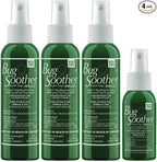 Bug Soother Spray (3, 4oz) - Natural Mosquito, Gnat & Insect Deterrent & Repellent with Essential Oils - 100% DEET-Free Safe for Adults, Babies, Pets, & Environment - Made in USA - Includes 1 oz