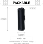 Camping Pillow 2 Pack — Camp Pillow, Memory Foam Pillows 2 Pack — for Sleeping Bag & Hiking, Reliable & Comfortable