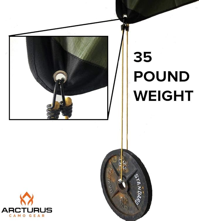 Arcturus Insulated Tarp, Reusable Heavy Duty Thermal Survival Blanket – 60x82in, Reflects 90% Body Heat, Waterproof, Windproof, 3-Layer Design, Reinforced Grommets, Desert Camo