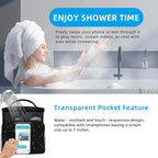 Quick Dry Mesh Shower Caddy Portable, Travel Toiletry Bag,Personal Essentials for Men Women Camping Beach&Dorm Room&travelling&Makeup Organizer,Medium, Black