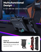 NEWQ 2-in-1 Steam Deck Battery Bank & Stand for Steam Deck/Steam Deck OLED, 20000mAh 65W PD3.0 Fast Charging Power Bank, Steam Deck Accessories, with Dual USB C Cables（Not Suitable for Case） NQ-SD-02