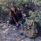 Surviveware Biodegradable Wipes Men or Women - Shower Wet Wipes Face, Body & Butt - Outdoors, Travel, Camping & Post Workout - Total of 40 Wipes - 1 Count, Pack of 40