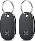 Air Tracker Tags-4 Pack, Bluetooth Tracker Works with Apple Find My APP (iOS Only), Keys Finder and Item Locator for Luggage, Backpack, Suitcases, Replaceable Battery, IP67 Waterproof Tracking Tag