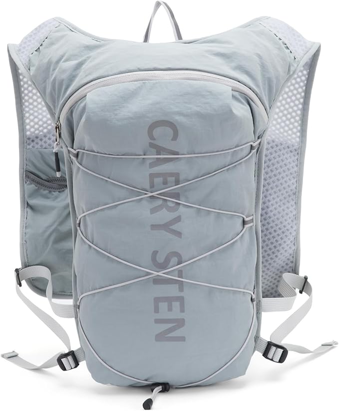 Carey STEN Hydrated Backpack, Running Vest, paired with a 1.5L Water Bag Hiking Backpack, Suitable for Running, Hiking, Marathon, and Both Men and Women