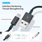 [ Apple MFi Certified ] iPhone Charger 3ft, Lightning to USB Cable 3 Feet, Fast Apple Charging Cable Cord 3 Foot for iPhone 14 Pro Max/13 Pro Max/12 Mini /11 Pro/11/XS/XR/8/7/6s/6/5S/iPad/Air.