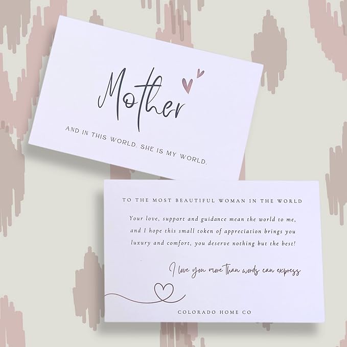 Silk Sleep Mask - Mothers Day Gift for Mom - Unique and Thoughtful Mom Gift - Perfect for Moms First Mothers Day and Women You Love, Mom from Daughters by Colorado Home Co.