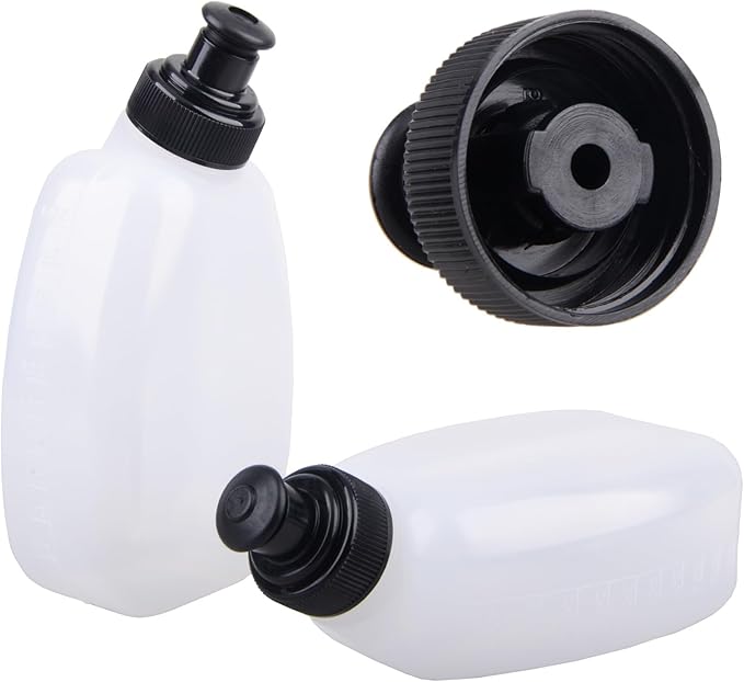 Azarxis Running Water Bottles Flask BPA Free Leakproof Hydration Vest Packs Waist Belt Replacement for Triathlon Marathon Hiking Cycling Climbing Runner