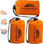 Emergency Sleeping Bag Survival – Thermal Blanket & Bivy Sack | Emergency Bivy & Survival Blanket | Outdoor Sleeping Bag & Hiking Sleeping Bag | Sleeping Bags for Adults