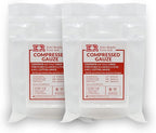 Ever Ready First Aid Compressed Sterile Gauze, 6-Ply Emergency Medical Dressing for First Aid Kits – 4.5” x 4.1 Yards - 2 Pack