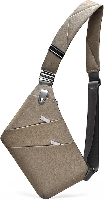 Travel Anti Pickpocket Purses, Slim Carry Crossbody Bag for Women & Man Travel Safe, Waterproof