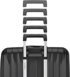 Samsonite UpLIFT X-Large Checked Hardside Luggage with Spinner Wheels - Airline-Approved, TSA Lock, Adjustable Handle System - Polycarbonate Hard Suitcase for Ultra Lightweight Travel - Phantom Black