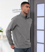 Men's Casual Quarter Zip Pullover Golf Windbreakers Athletic Lightweight Jacket Hiking Running Sweatshirt with Pockets