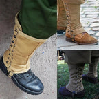SMONT WW2 US. M1936 Gaiters Leggings Repro WWII Soldier Canvas Puttee for Hiking Climbing Khaki