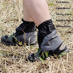 Adjustable Snake Gaiters Men Women Snake Boot Gators Bite Protection Guards Chaps Waterproof Leg Gaiter Hiking Hunting